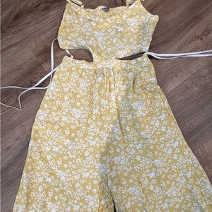 Aerie Cropped Jumpsuit XS